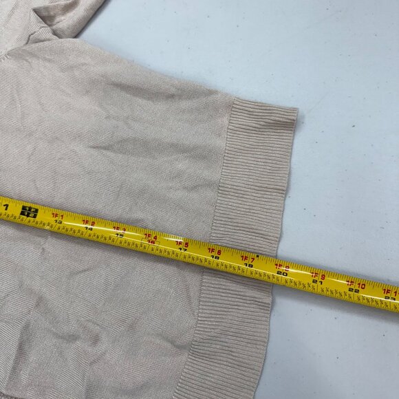 Torrid Fitted Shrug Cement Long Sleeve Knit Sweater Cardigan Womens 2X 18-20 NEW - Picture 10 of 10